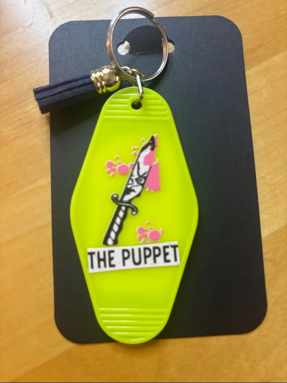 Horror Fandom Vibes Handcrafted Motel Keychains - Pick One - Picture 13 of 13